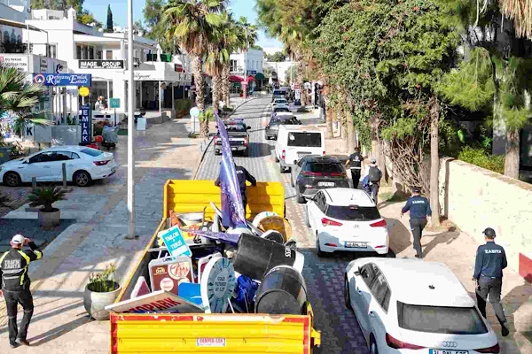 Bodrum'da atıl eşyaların kaldırılması için çalışma başlatılıyor<
