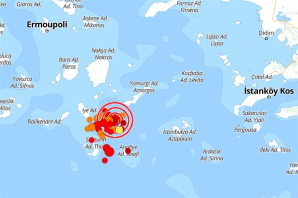 Ege Denizi’nde deprem