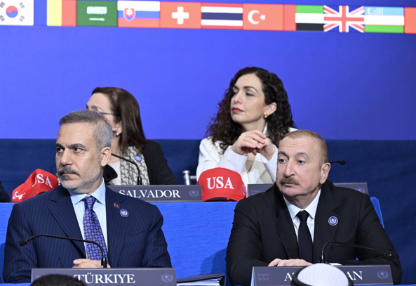 Aliyev, Barış Kurulu'nun açılış toplantısına katıldı<
