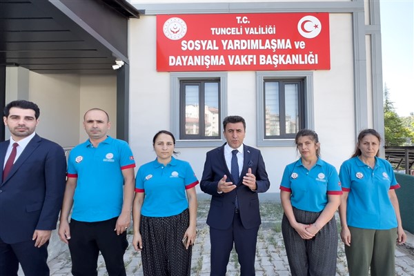 Tunceli Valisi Aygöl'den, Aile ve Sosyal Hizmetler İl Müdürlüğü’ne ziyaret