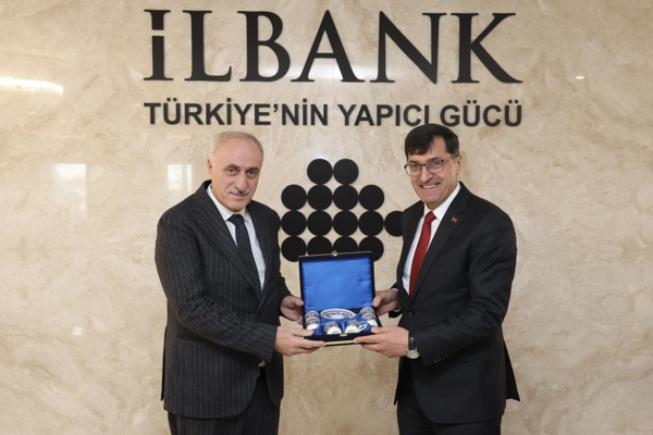 Başkan Kahveci, Karahan'ı ziyaret etti