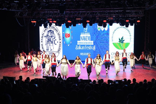 Uluslararası Balkan Festivali, Osmangazi'de gerçekleşti
