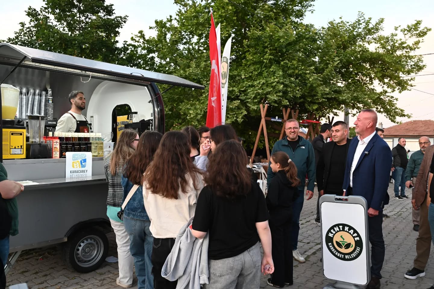 Kent Kafe, Eskikaraağaç Leylek Şenliği’nde yer aldı<