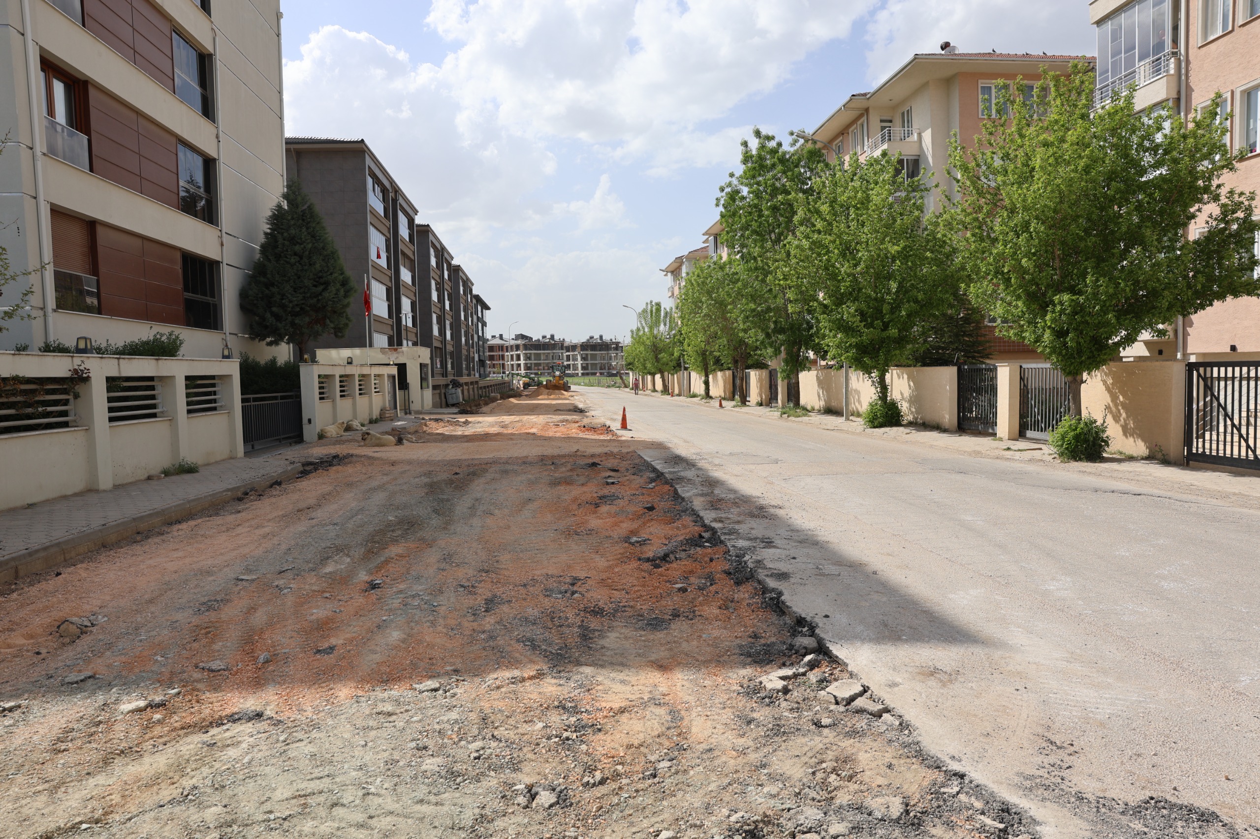 Eskişehir Büyükşehir Belediyesi'nden altyap çalışması<