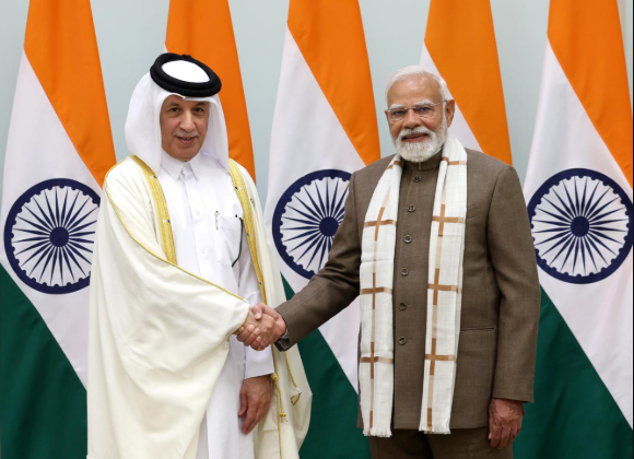 Al Muraikhi, Hindistan Başbakanı Modi ile görüştü<