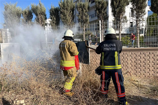 Yalova İtfaiyesi’nden 6 ayda 792 olaya müdahale<