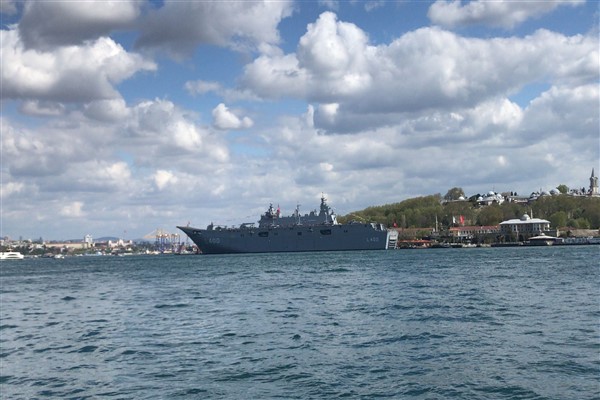 TCG Anadolu’nun “Zafer Yolculuğu” Çanakkale’den başladı