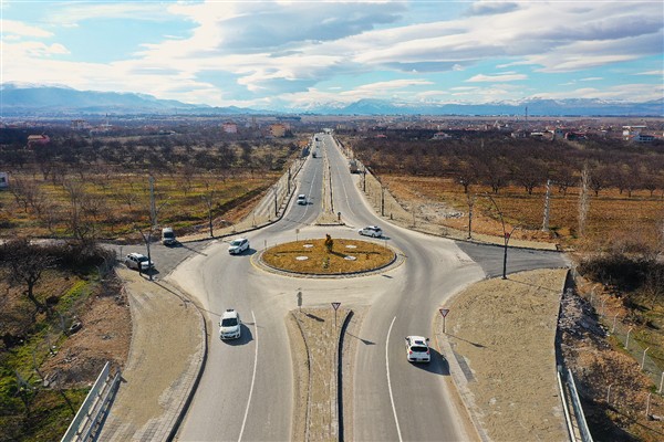 Malatya'da Kuzey Kuşak Yolu'nun çalışmaları tamamlandı 