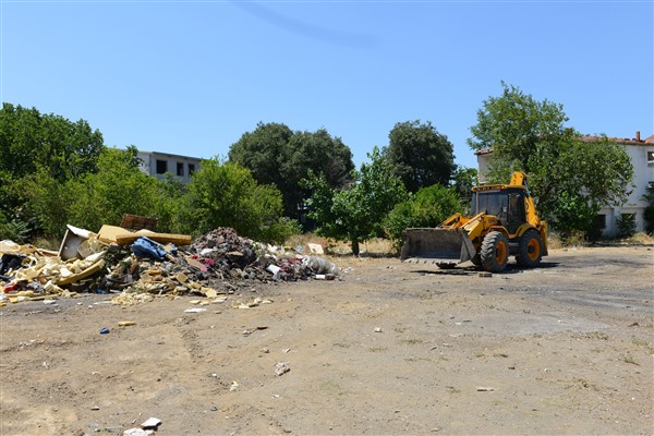 Yaylacık Mahallesi’nde oluşan çevre kirliliğine son verildi<