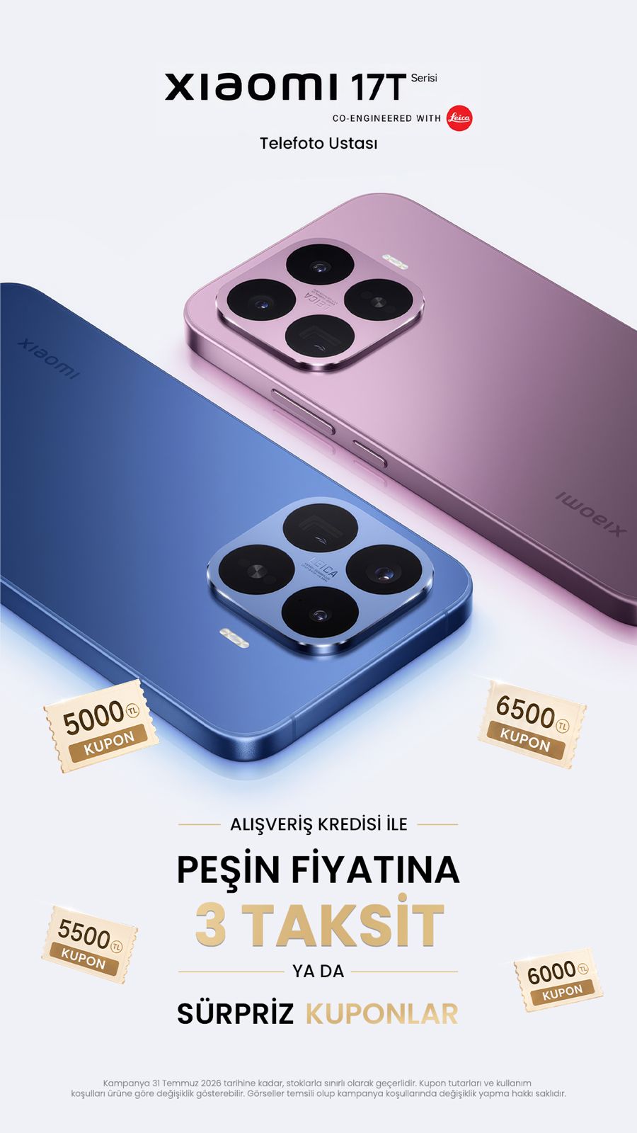 Teknoloji Alışverişinde Tercih: EVOFONE Mi Mağazalarında Xiaomi 17T Serisine Özel Kampanya<