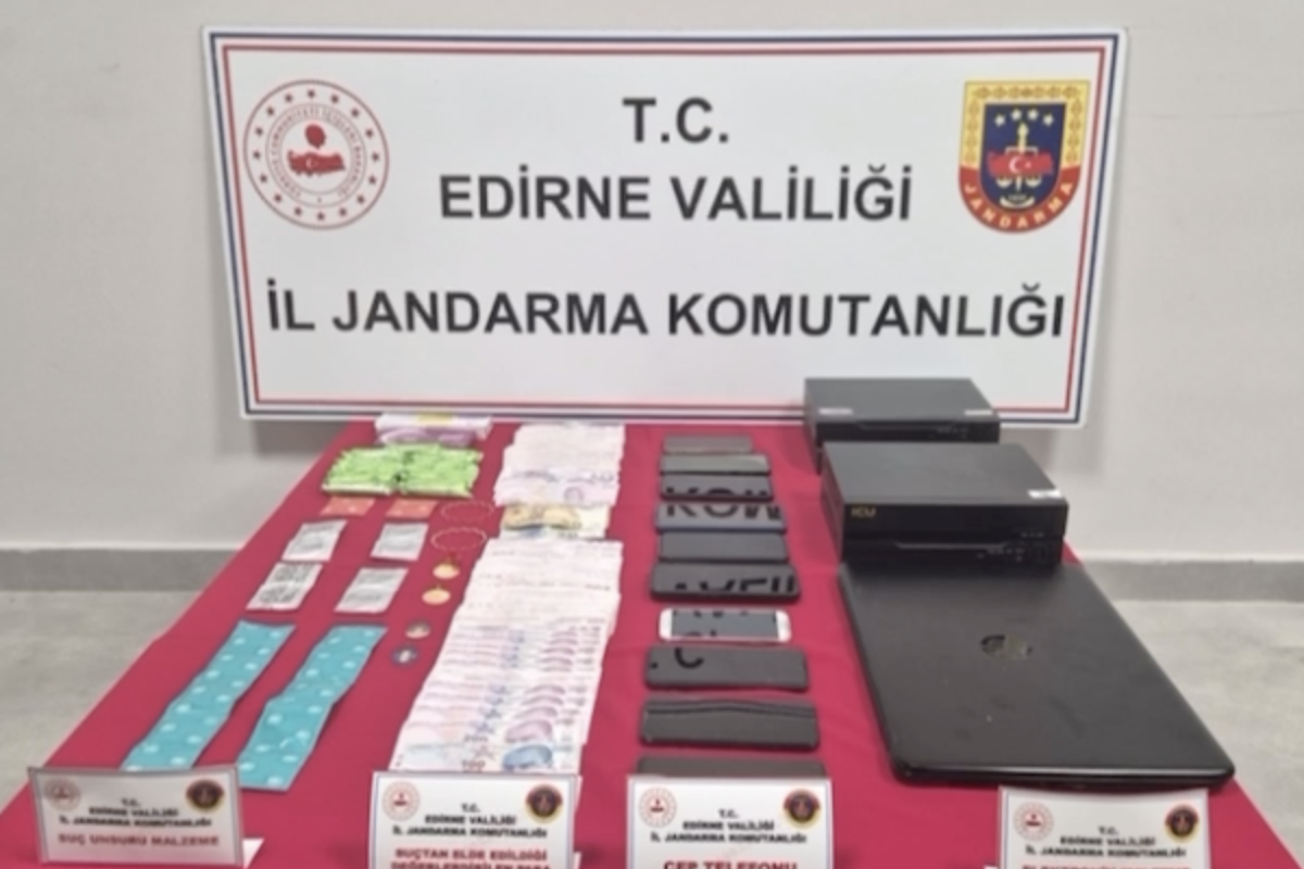 Edirne'de fuhuş operasyonunda 7 şüpheli gözaltına alındı