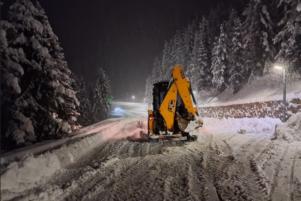 Ordu'da karla mücadele çalışmaları başladı
