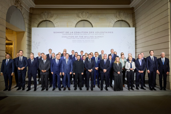Ukrayna konulu Gönüllüler Koalisyonu Liderler Zirvesi Paris'te yapıldı