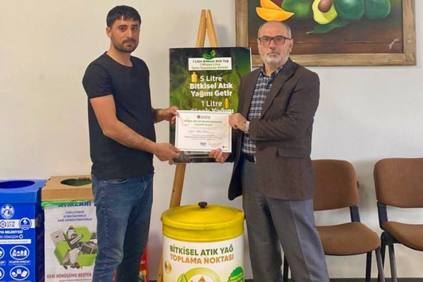 Alanya’da 572 litre atık yağ geri dönüşüme kazandırıldı<