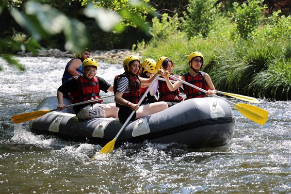 Bursa’da rafting etkinliği düzenlendi