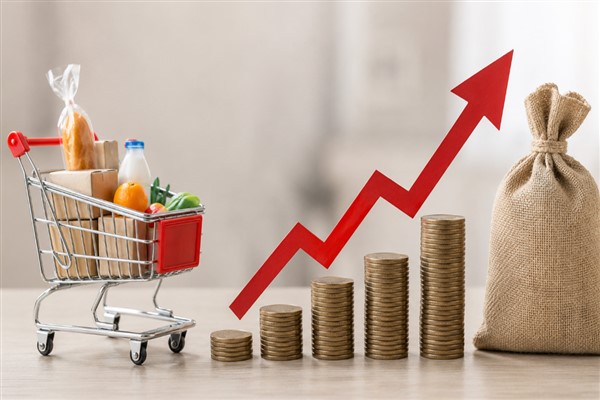 Yıl sonu enflasyon beklentisi yüzde 29,21'e yükseldi