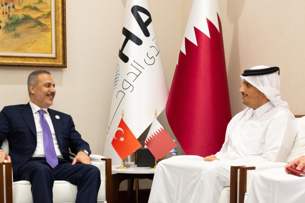 Al Sani, Türk mevkidaşı Fidan ile telefonda görüştü<