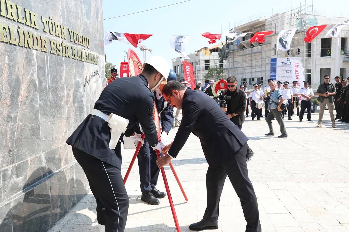 Hatay’ın ana vatana katılışının 86. yıl dönümü için tören yapıldı