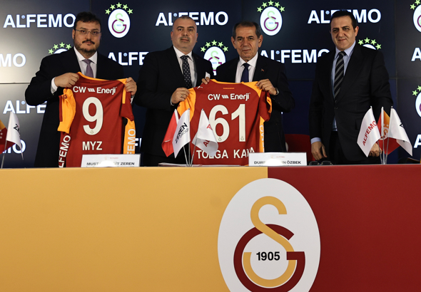 Alfemo, Galatasaray ile forma sponsorluğu anlaşmasına imza attı<