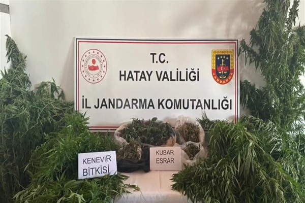 Hatay İl Jandarma Komutanlığı'ndan uyuşturucu operasyonu