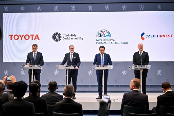 Fiala: Toyota, Kolin'de elektrikli otomobil üretimine başlayacak<