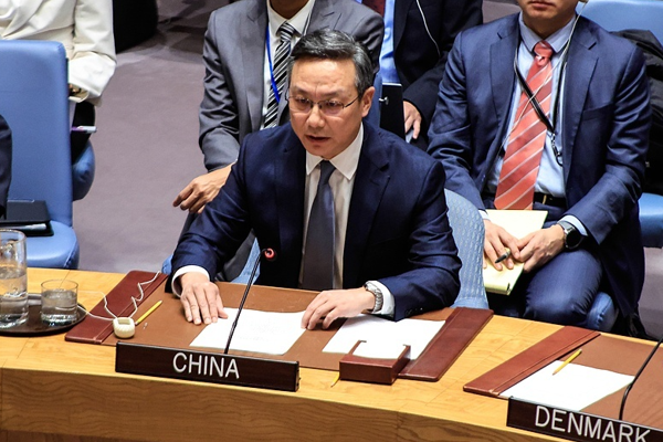 Çinli temsilci: Kızıldeniz’e ilişkin BMGK kararı yanlış yorumlanmamalıdır<