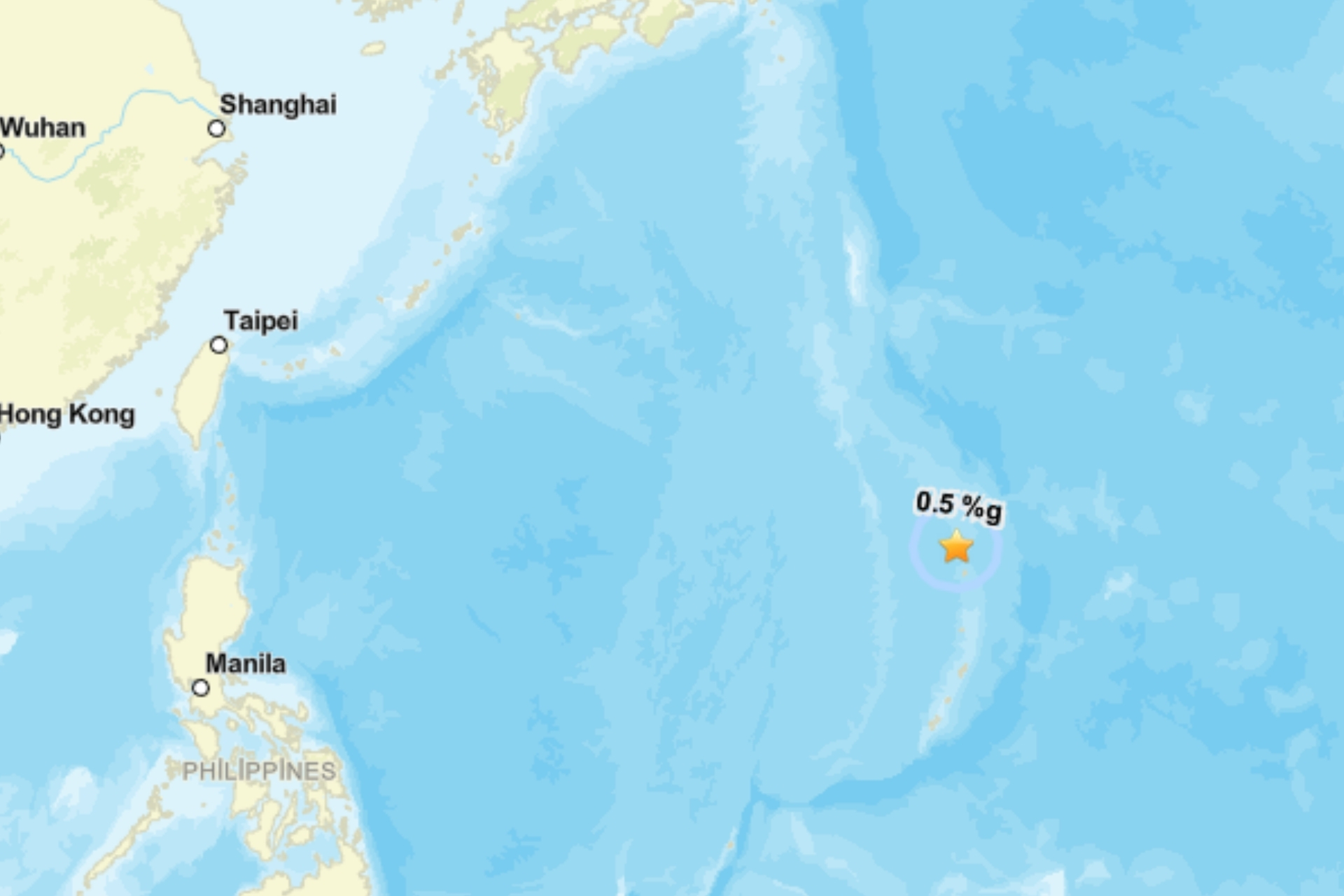 Kuzey Mariana Adaları açıklarında 5.5 büyüklüğünde deprem<