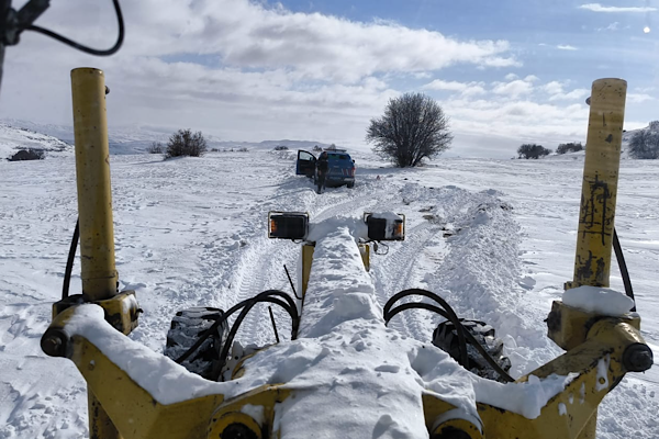 Kayseri’de 197 kırsal mahalle yolu ulaşıma açıldı