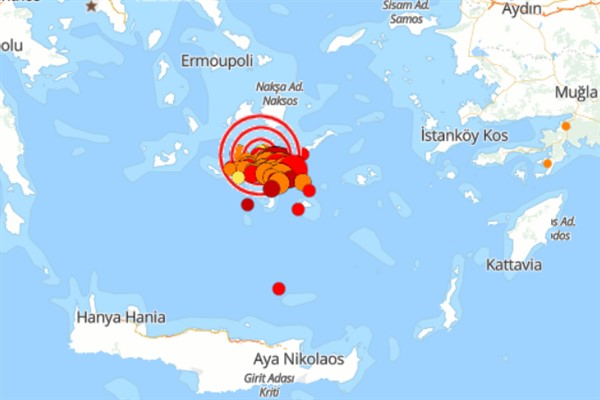 Ege Denizi’nde deprem