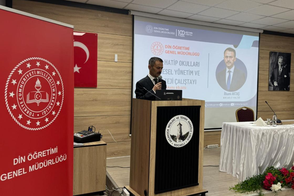 Kocaeli Valisi Aktaş, çalıştay açılışına katıldı 