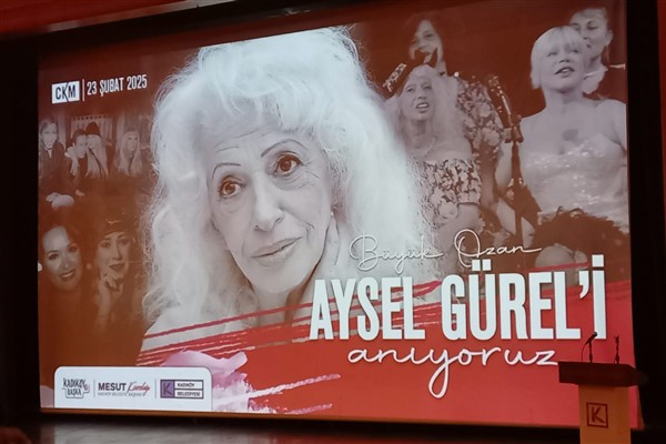 Aysel Gürel, Kadıköy Belediyesi Caddebostan Kültür Merkezi’nde anıldı