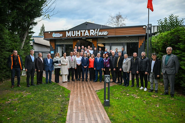 Vali Aktaş, İzmit muhtarlarıyla Muhtarhane’de buluştu