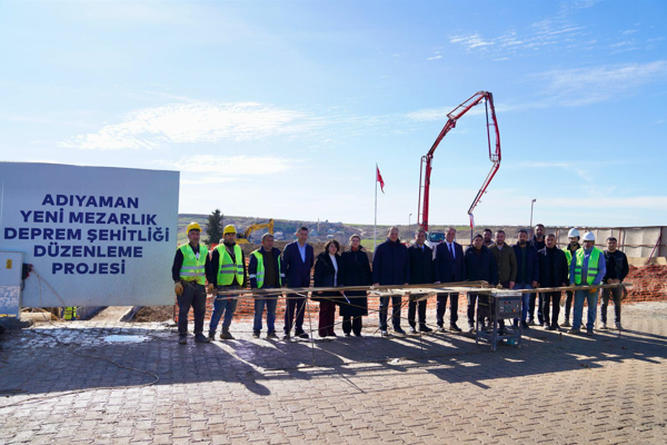 Deprem Şehitliği Projesi'nin temeli atıldı