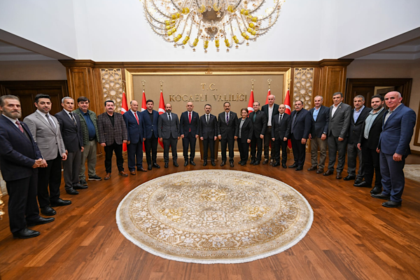  Erzurum Dernek ve Federasyon temsilcilerinden Vali Aktaş’a ziyaret