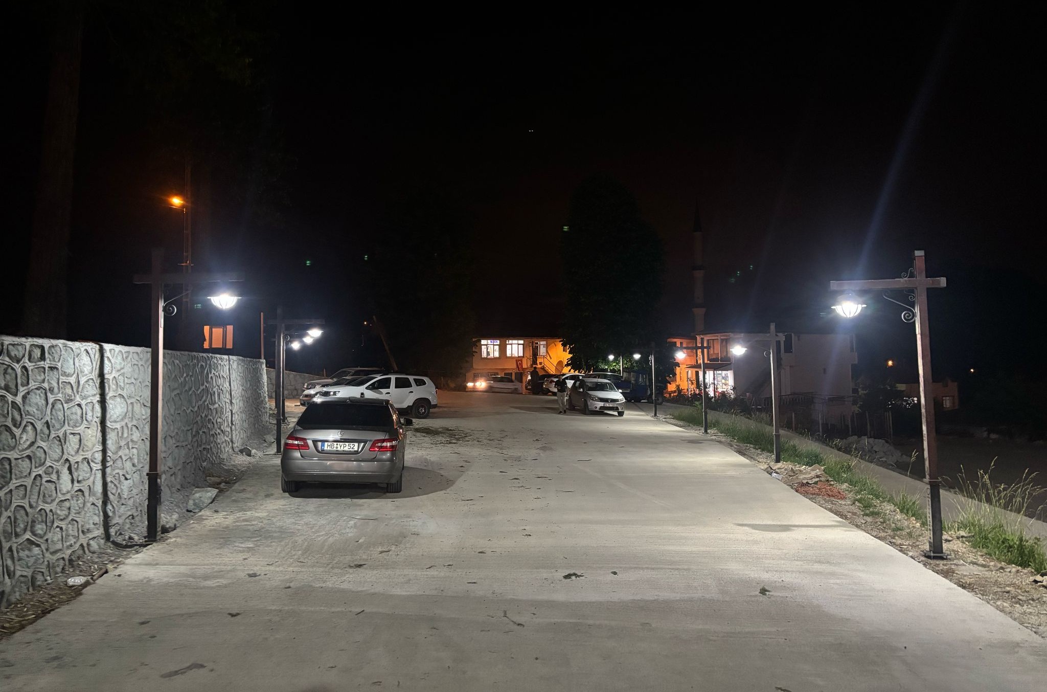 Ordu'da aydınlatma çalışmaları sürüyor