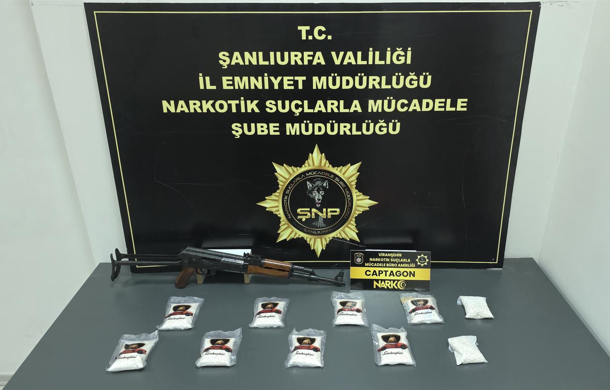 Şanlıurfa'da uyuşturucu operasyonu<