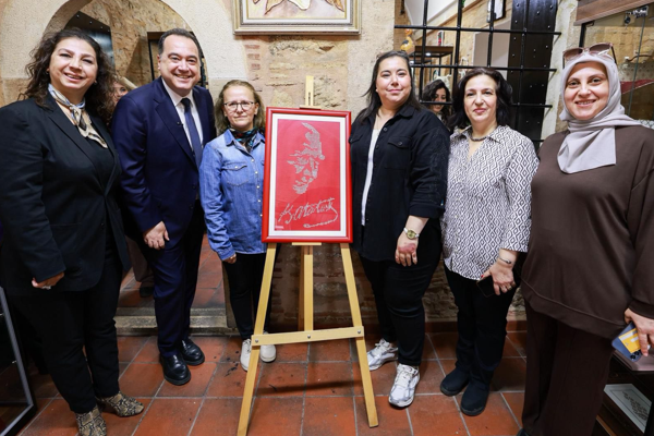 Başkan Dutlulu, MASMEK atölyelerini ziyaret etti<