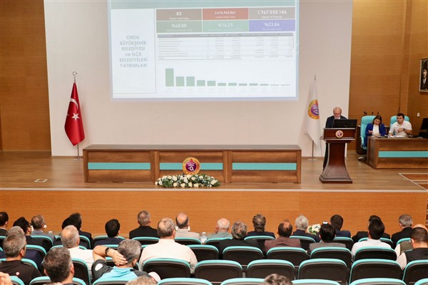 Ordu'da 2025 Yılı 3. Dönem İl Koordinasyon Kurulu Toplantısı yapıldı