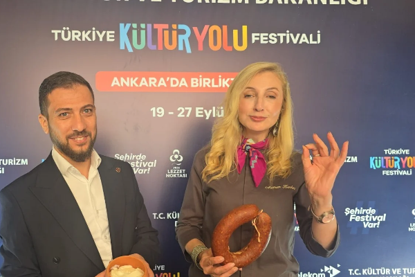 Haymana’nın tescilli lezzetleri Türkiye Kültür Yolu Festivali’nde tanıtıldı<