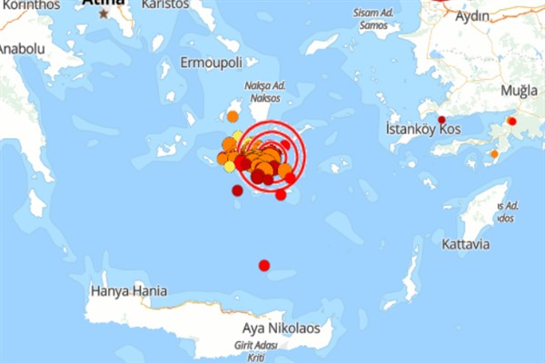 Ege Denizi’nde deprem