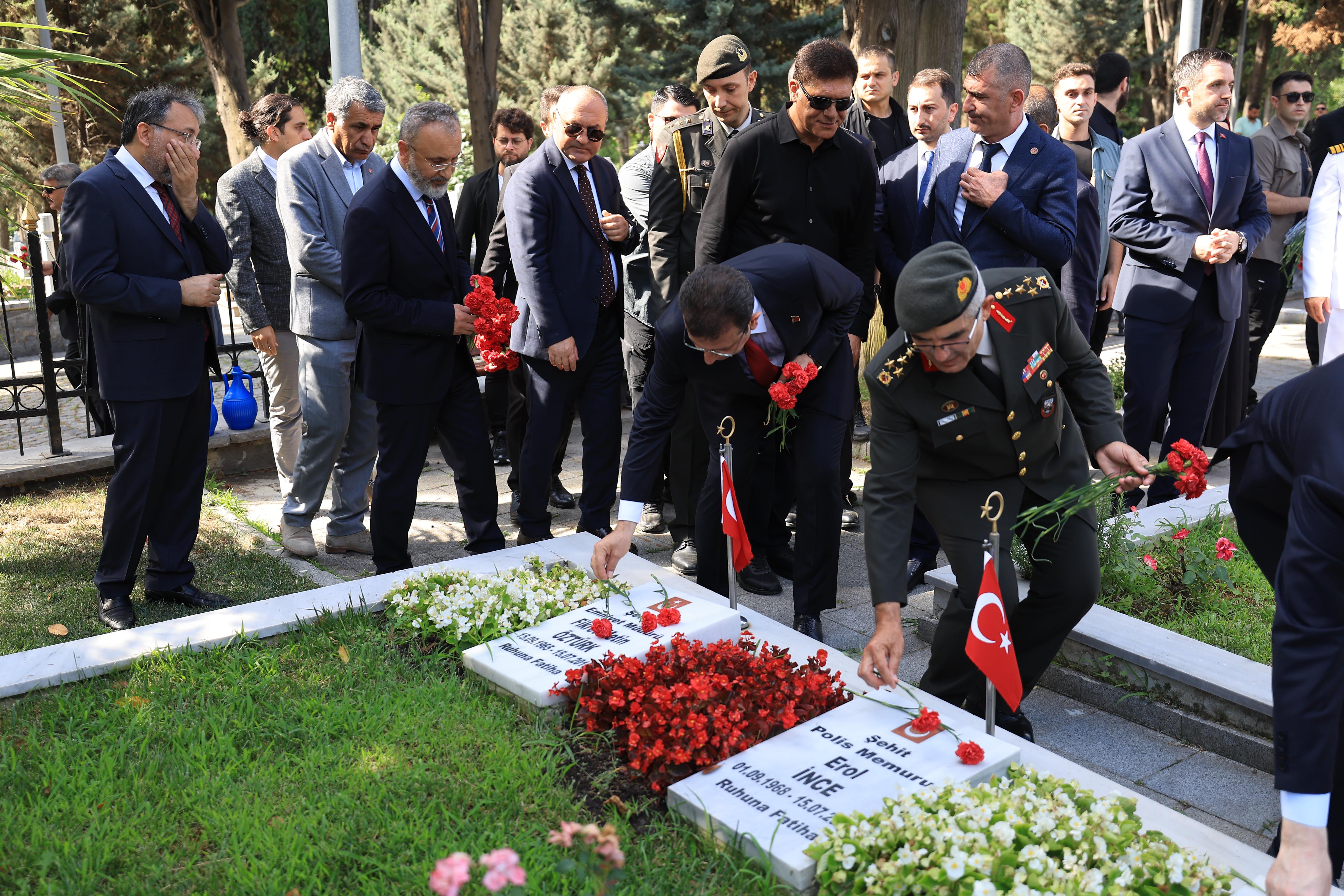 15 Temmuz şehitleri İstanbul'da anıldı