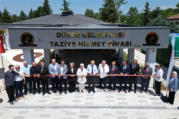 Taziye Hizmet Binası’nın açılışı yapıldı<