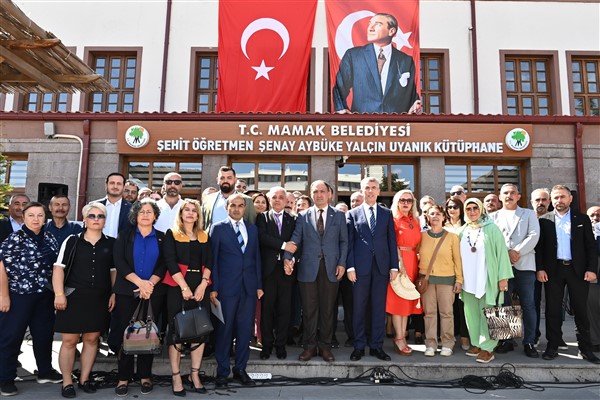 Mamak Belediyesi Uyanık Kütüphaneye Aybüke Yalçın ismini verdi