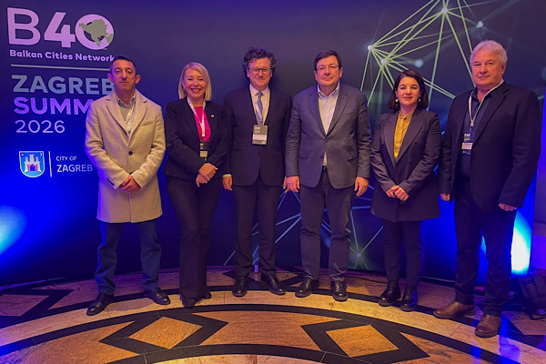 Başkan Erkek, Zagreb’de düzenlenen zirveye katıldı<