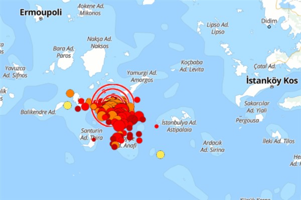 Ege Denizi’nde deprem