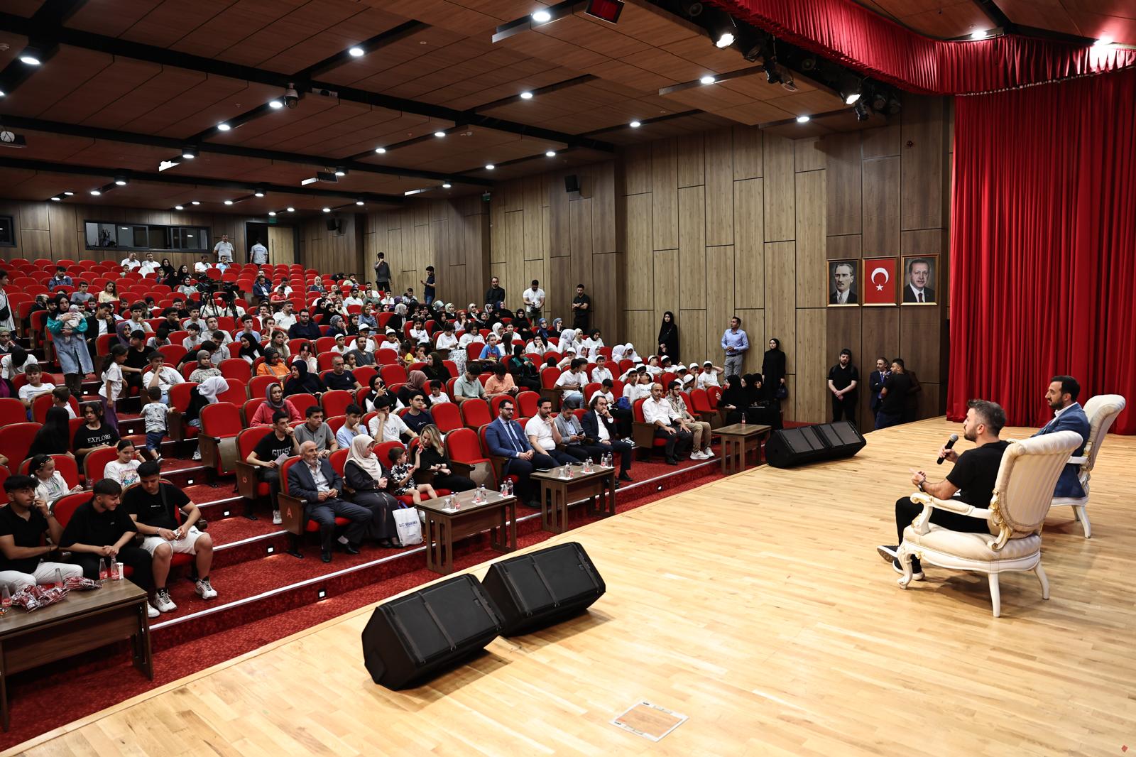 Uzay ve uçak teknisyeni Saray, “Bağcılar’dan Uzaya” isimli programa konuk oldu