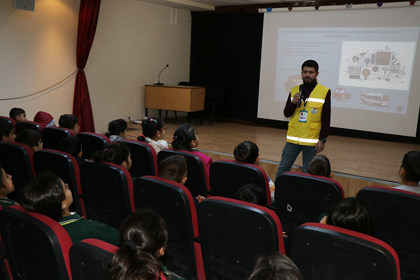 Haliliye'de öğrencilere eğitim programı<