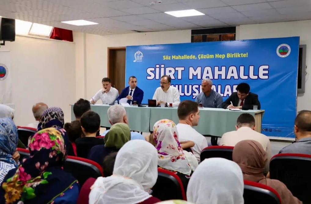 Siirt’te Mahalle Buluşmaları devam ediyor