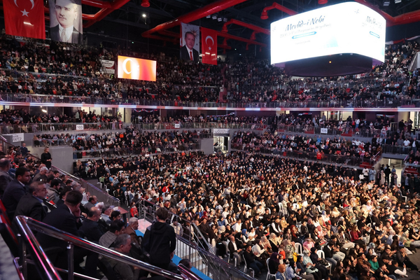 Gaziantep’te Mevlid-i Nebi programına 5 bin kişi katıldı