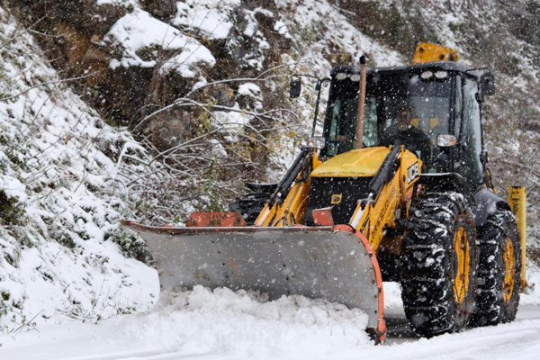 Yıldırım’da karla mücadele
